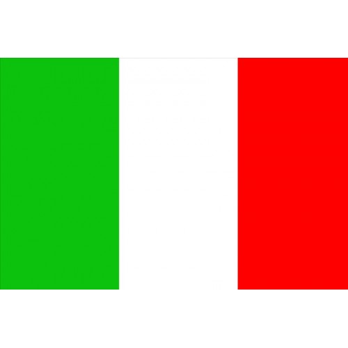 Italy Courtesy Flag - 30 x 45cm