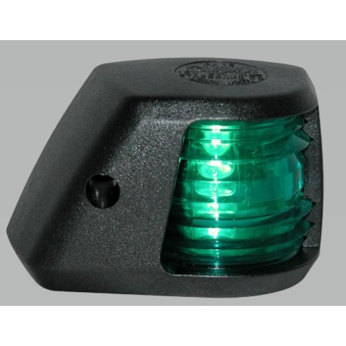 Aqua Signal Series 20 Starboard Navigation Light - 12V - Side Mount