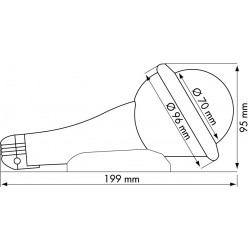 Plastimo Iris 100 hand bearing compass - Yellow  Zone ABC