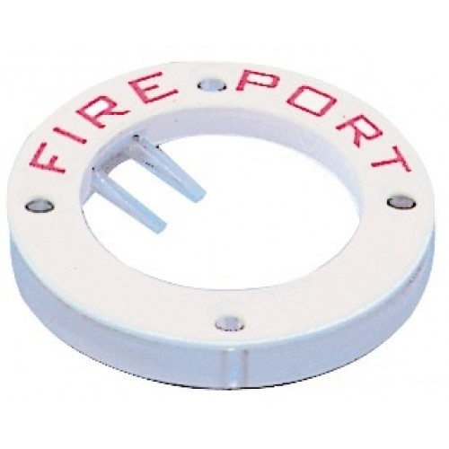 Fire Port - White Plastic