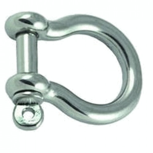 AISI316 Stainless Steel Bow Shackle - 4mm, 5mm, 6mm, 8mm, 10mm