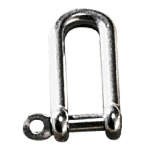 AISI316 Stainless Steel Long D Shackle - 4mm, 5mm, 6mm, 8mm