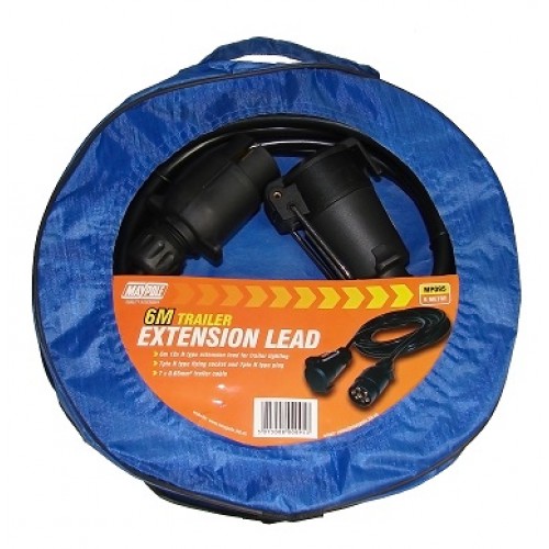12N Camping 095 Maypole Trailer Extension Lead 6m 