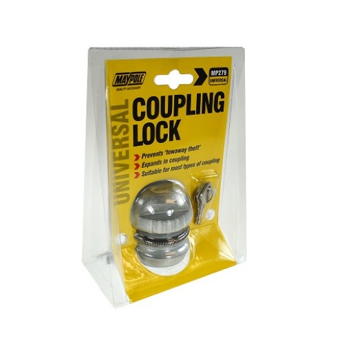 Maypole Universal Coupling Lock 'Trailer Cop'