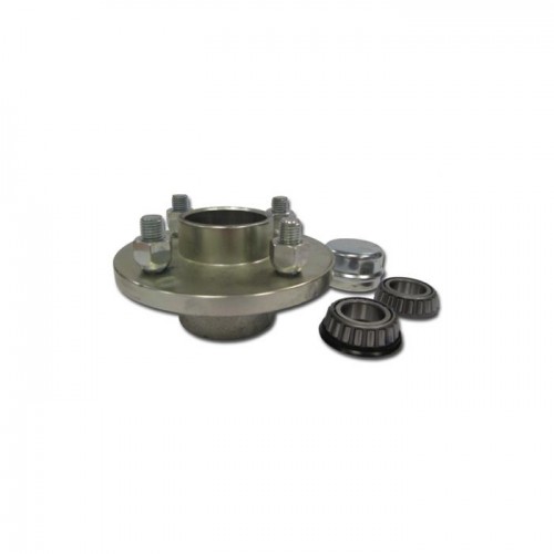 Unbraked Roller Bearing Hub for 750KG Axle, 4 Stud