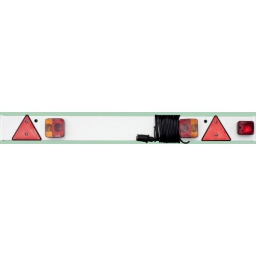 Maypole 1.37M (4.6FT) Trailer Lighting Board with 6M Cable & Fog